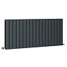 Urban Horizontal Radiator - Anthracite - Double Panel (600mm High) 1368mm Wide
