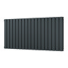 Urban Horizontal Radiator - Anthracite - Double Panel (600mm High) 1368mm Wide