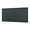Urban Horizontal Radiator - Anthracite - Double Panel (600mm High) 1368mm Wide