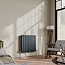 Urban Horizontal Radiator - Anthracite - Double Panel (600mm High) 608mm Wide