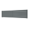 Urban Horizontal Radiator - Anthracite - Single Panel (1600mm Wide)