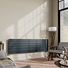 Urban Horizontal Radiator - Anthracite - Single Panel (1600mm Wide) 456mm High