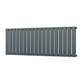 Urban Horizontal Radiator - Anthracite - Single Panel (400mm High) 1368mm Wide
