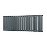 Urban Horizontal Radiator - Anthracite - Single Panel (400mm High) 1368mm Wide
