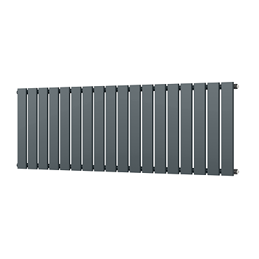 Urban Horizontal Radiator - Anthracite - Single Panel (400mm High) 1368mm Wide