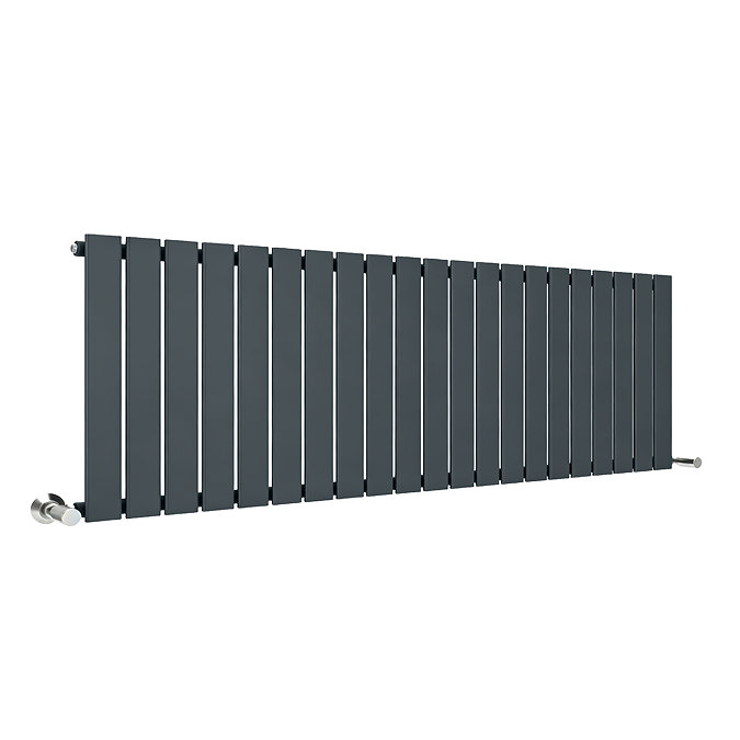 Urban Horizontal Radiator - Anthracite - Single Panel (400mm High) 1596mm Wide