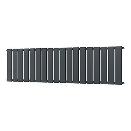 Urban Horizontal Radiator - Anthracite - Single Panel (400mm High) 1748mm Wide