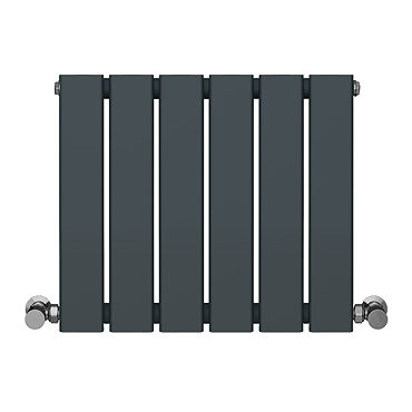 Urban Horizontal Radiator - Anthracite - Single Panel (400mm High) 456mm Wide