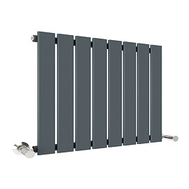 Urban Horizontal Radiator - Anthracite - Single Panel (400mm High) 608mm Wide