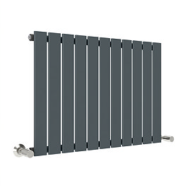 Urban Horizontal Radiator - Anthracite - Single Panel (400mm High) 836mm Wide