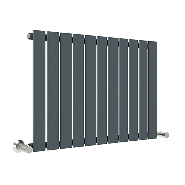 Urban Horizontal Radiator - Anthracite - Single Panel (400mm High) 836mm Wide
