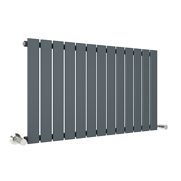 Urban Horizontal Radiator - Anthracite - Single Panel (400mm High) 988mm Wide