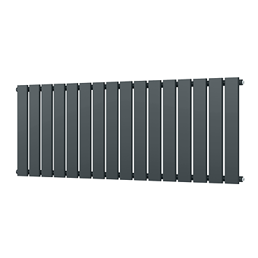 Urban Horizontal Radiator - Anthracite - Single Panel (500mm High) 1216mm Wide