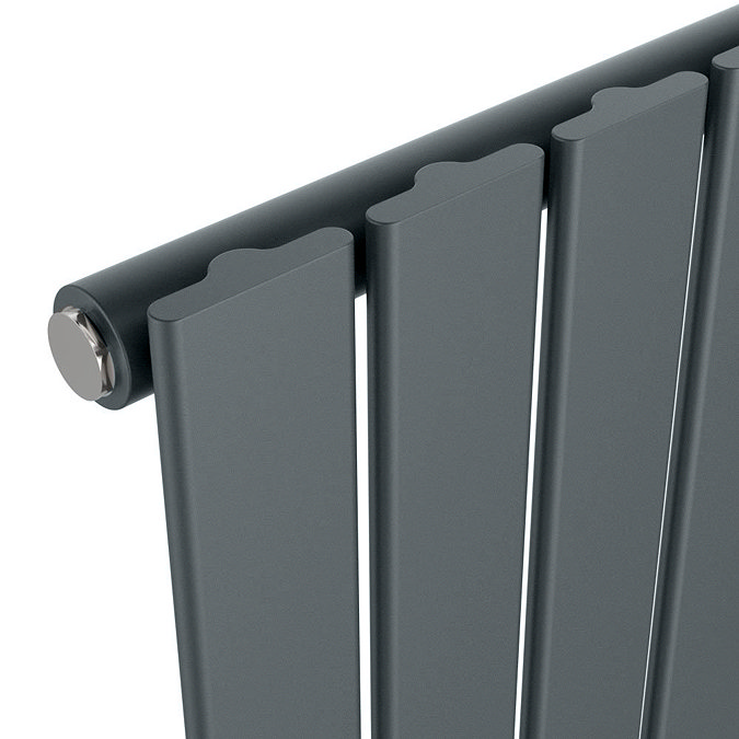Urban Horizontal Radiator - Anthracite - Single Panel (500mm High) 1368mm Wide