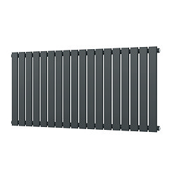 Urban Horizontal Radiator - Anthracite - Single Panel (500mm High) 1368mm Wide