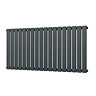 Urban Horizontal Radiator - Anthracite - Single Panel (500mm High) 1368mm Wide