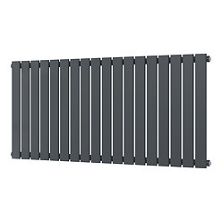 Urban Horizontal Radiator - Anthracite - Single Panel (500mm High) 1748mm Wide