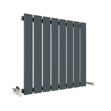 Urban Horizontal Radiator - Anthracite - Single Panel (500mm High) 608mm Wide