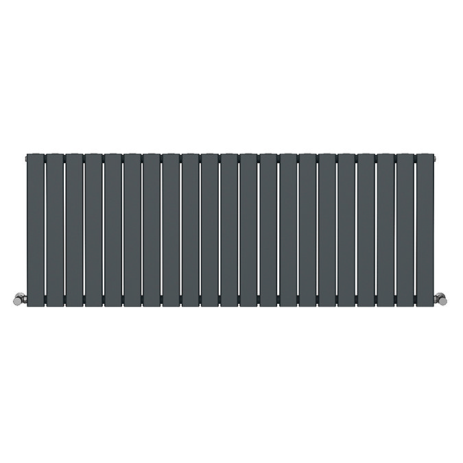 Urban Horizontal Radiator - Anthracite - Single Panel (600mm High) 1596mm Wide