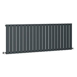 Urban Horizontal Radiator - Anthracite - Single Panel (600mm High) 1596mm Wide