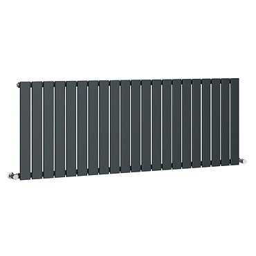 Urban Horizontal Radiator - Anthracite - Single Panel (600mm High) 1596mm Wide