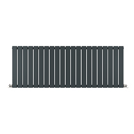Urban Horizontal Radiator - Anthracite - Single Panel (600mm High) 1596mm Wide