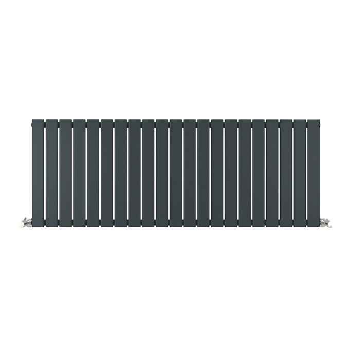 Urban Horizontal Radiator - Anthracite - Single Panel (600mm High) 1596mm Wide