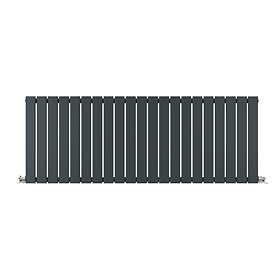 Urban Horizontal Radiator - Anthracite - Single Panel (600mm High) 1596mm Wide