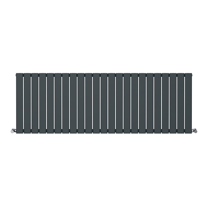 Urban Horizontal Radiator - Anthracite - Single Panel (600mm High) 1748mm Wide