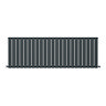 Urban Horizontal Radiator - Anthracite - Single Panel (600mm High) 1748mm Wide