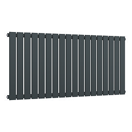 Urban Horizontal Radiator - Anthracite - Single Panel (600mm High) 1748mm Wide