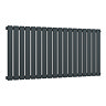 Urban Horizontal Radiator - Anthracite - Single Panel (600mm High) 1748mm Wide