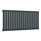 Urban Horizontal Radiator - Anthracite - Single Panel (600mm High) 1748mm Wide