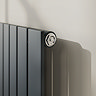 Urban Horizontal Radiator - Anthracite - Single Panel (600mm High) 456mm Wide