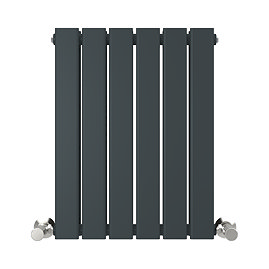Urban Horizontal Radiator - Anthracite - Single Panel (600mm High) 456mm Wide