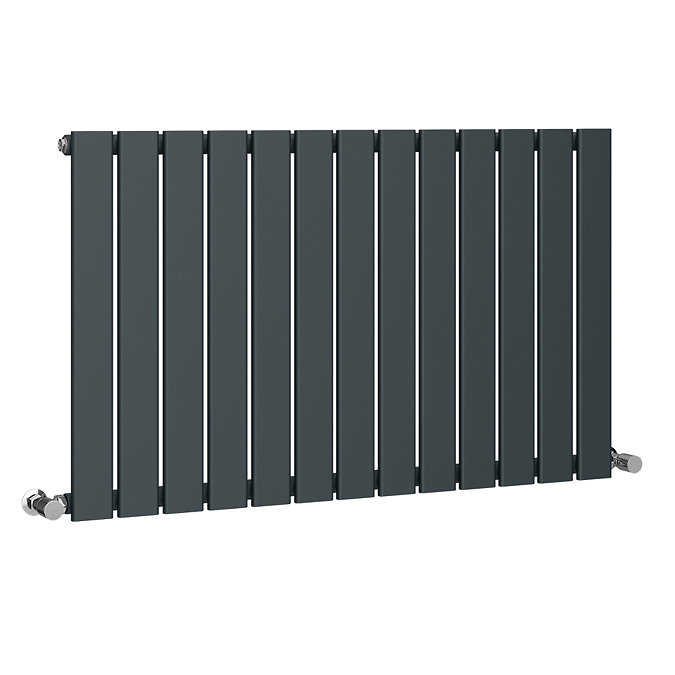 Urban Horizontal Radiator - Anthracite - Single Panel (600mm High) 988mm Wide