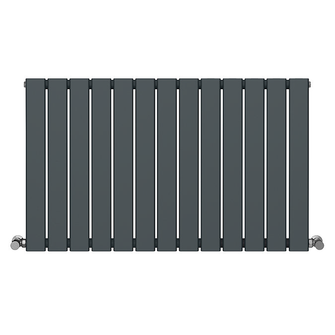 Urban Horizontal Radiator - Anthracite - Single Panel (600mm High) 988mm Wide