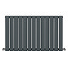 Urban Horizontal Radiator - Anthracite - Single Panel (600mm High) 988mm Wide