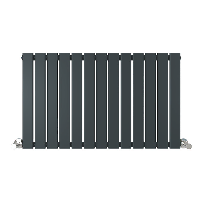 Urban Horizontal Radiator - Anthracite - Single Panel (600mm High) 988mm Wide