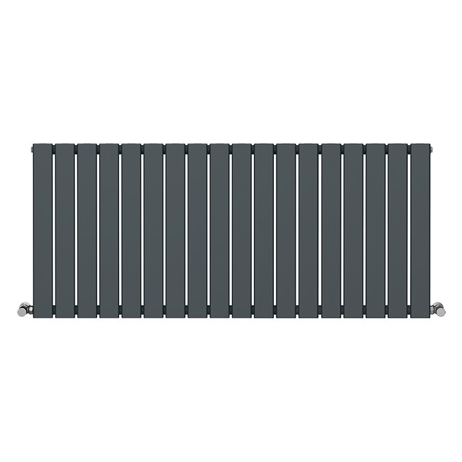 Urban Horizontal Radiator - Anthracite - Single Panel (600mm High) 1368mm Wide