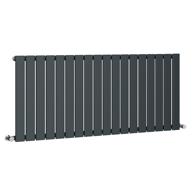Urban Horizontal Radiator - Anthracite - Single Panel (600mm High) 1368mm Wide