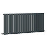 Urban Horizontal Radiator - Anthracite - Single Panel (600mm High) 1368mm Wide