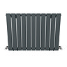 Urban Horizontal Radiator - Anthracite - Single Panel (600mm High)