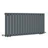 Urban Horizontal Radiator - Anthracite - Single Panel (600mm High) 1216mm Wide