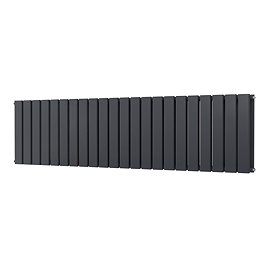 Urban Horizontal Radiator - Anthracite - Double Panel (400mm High x 1748mm Wide)