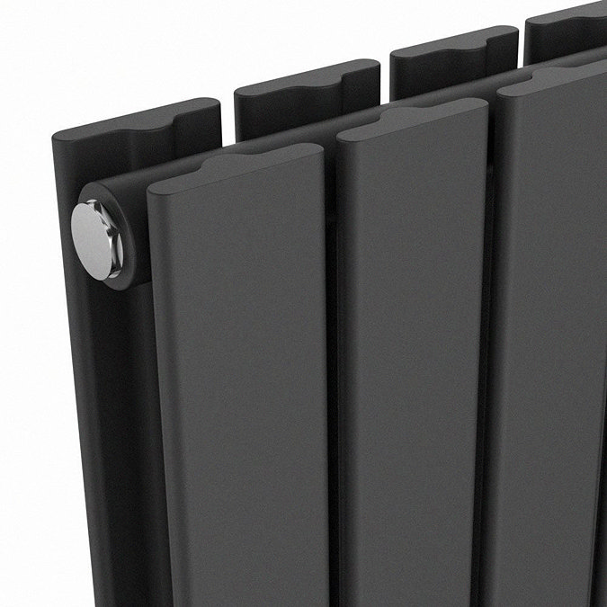 Urban Horizontal Radiator – Matt Black – Double Panel (400mm High x 1593mm Wide)