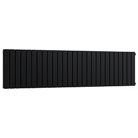 Urban Horizontal Radiator – Matt Black – Double Panel (400mm High x 1593mm Wide)