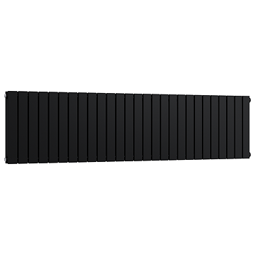 Urban Horizontal Radiator – Matt Black – Double Panel (400mm High x 1593mm Wide)