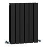 Urban Horizontal Radiator - Matt Black - Double Panel (600mm High) 456mm Wide