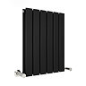 Urban Horizontal Radiator - Matt Black - Double Panel (600mm High) 456mm Wide